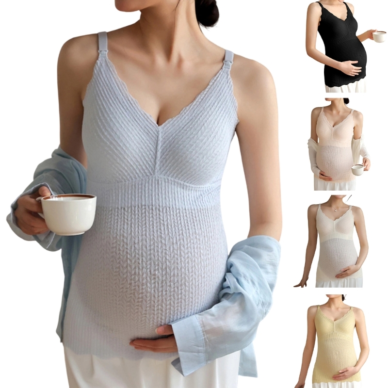 Tank Top Ribbed - Майка для кормящих мам Y4UD с