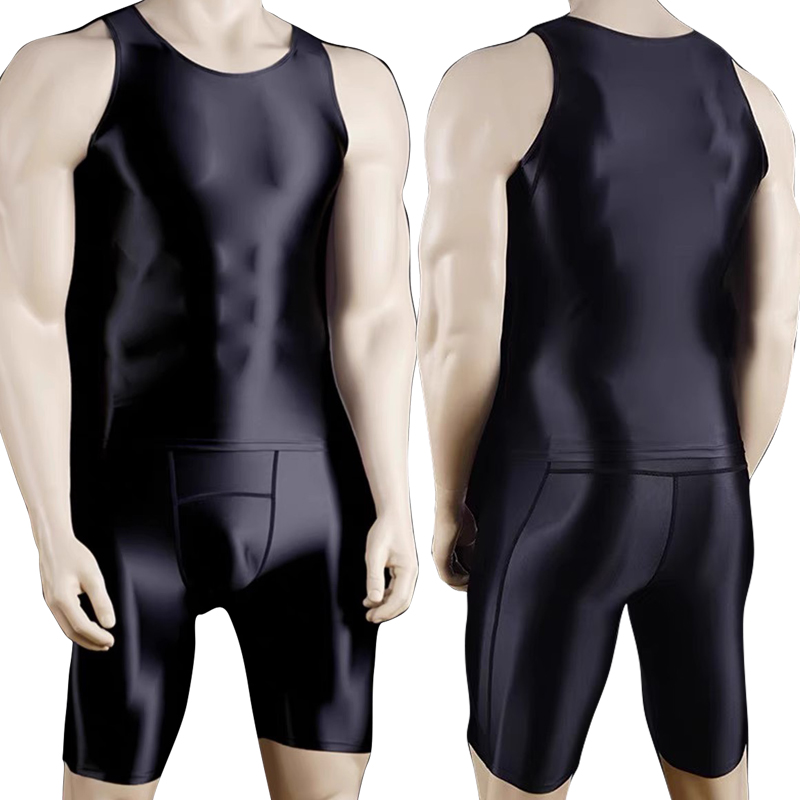 Compression Shorts Athletes - Мужской тонкий жилет для фитнеса, облегающие