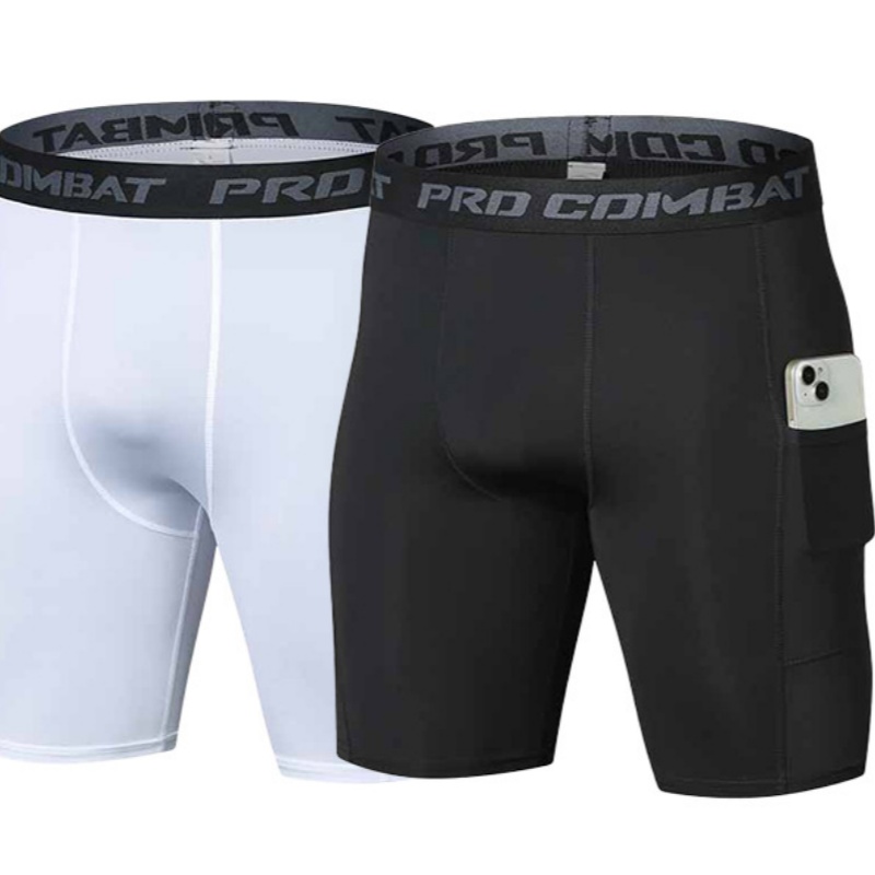 Compression Shorts Athletes - Мужские компрессионные тайтсы: охлаждающие, быстросохнущие леггинсы