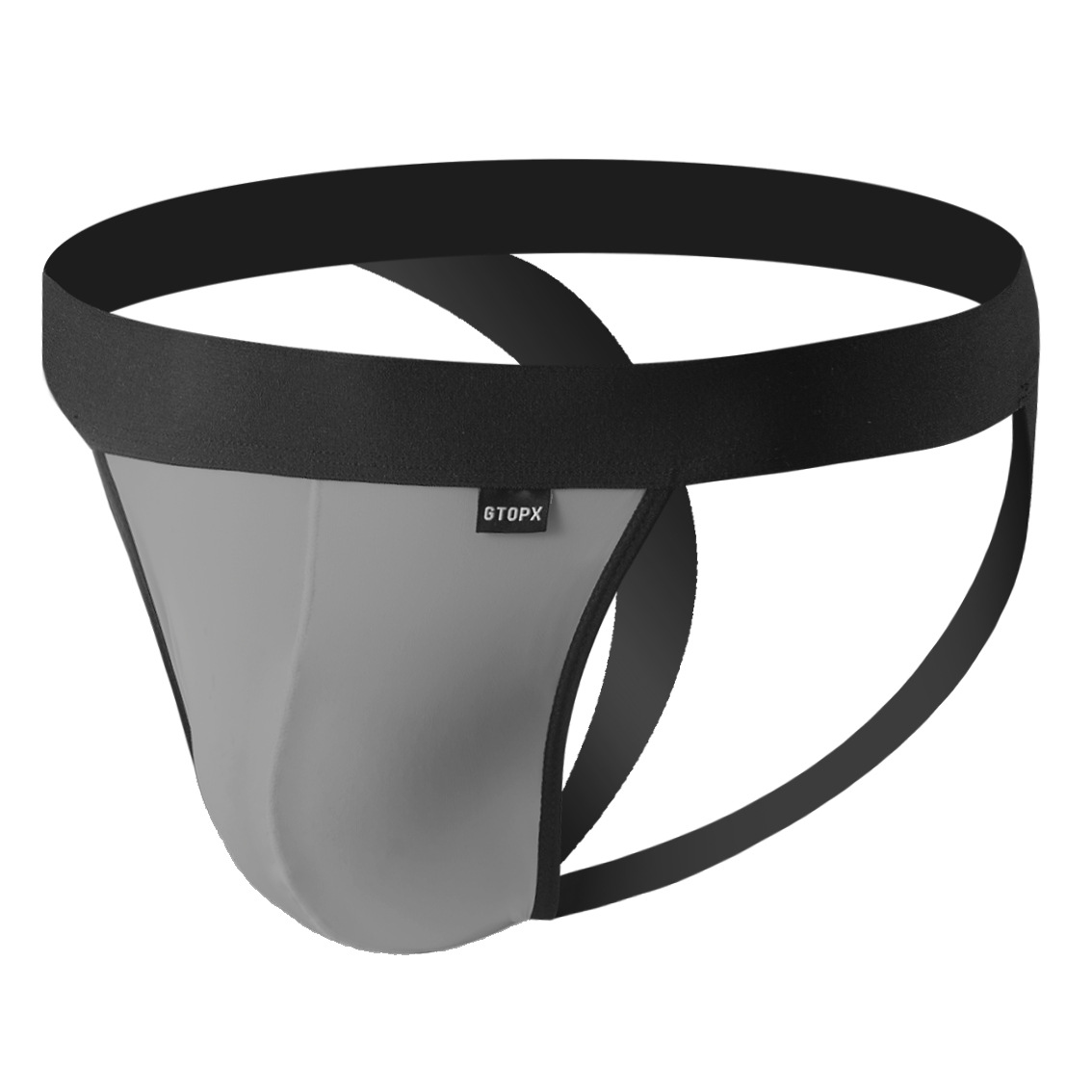 Jockstrap Athletic - Мужские трусы-стринги из ледяного шелка с