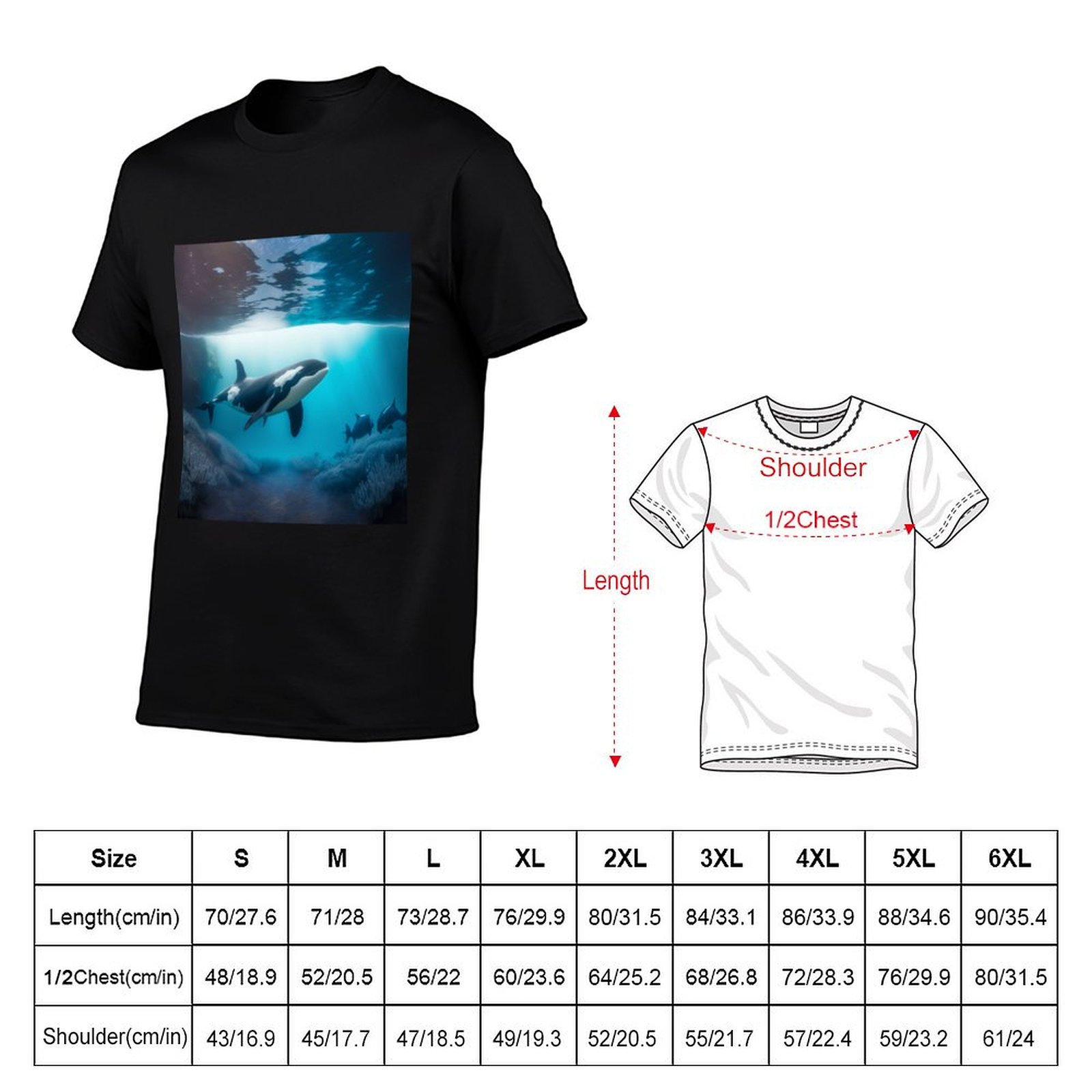Футболка Under Sea Orca, миним – обзор и цена Undershirt Crew Neck