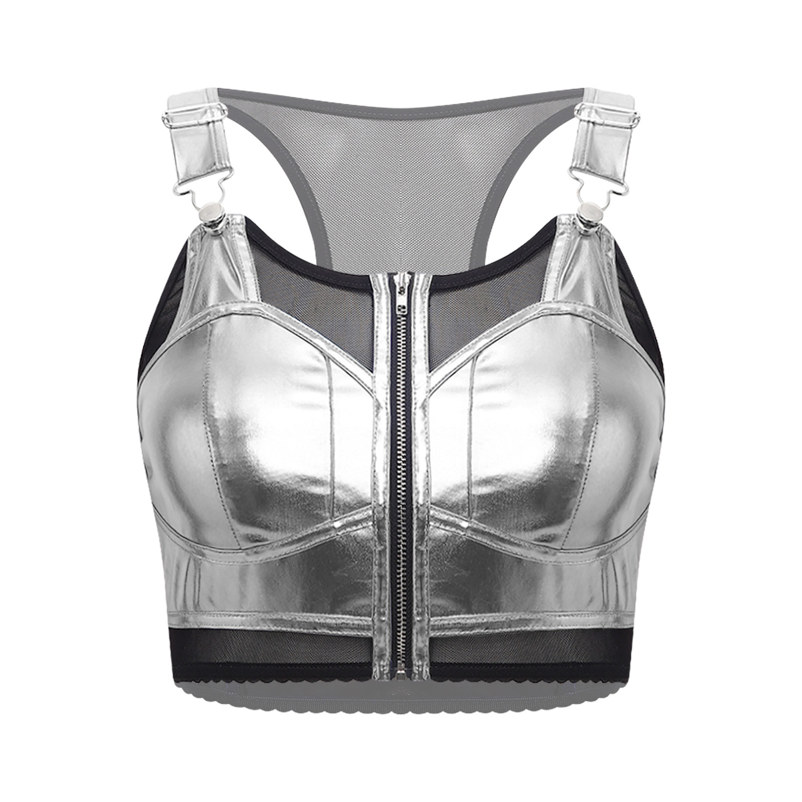 Женский металлический блестящи – обзор и цена Suspender Tank Top